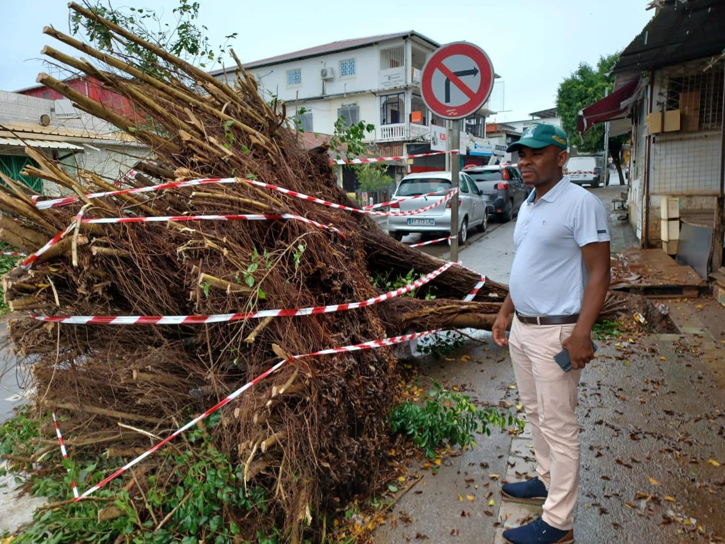 Des dégâts à Mamoudzou après les très fortes pluies de la nuit