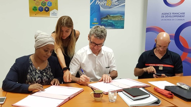 L’AFD octroie un prêt de 5 millions d’euros au SDIS 976