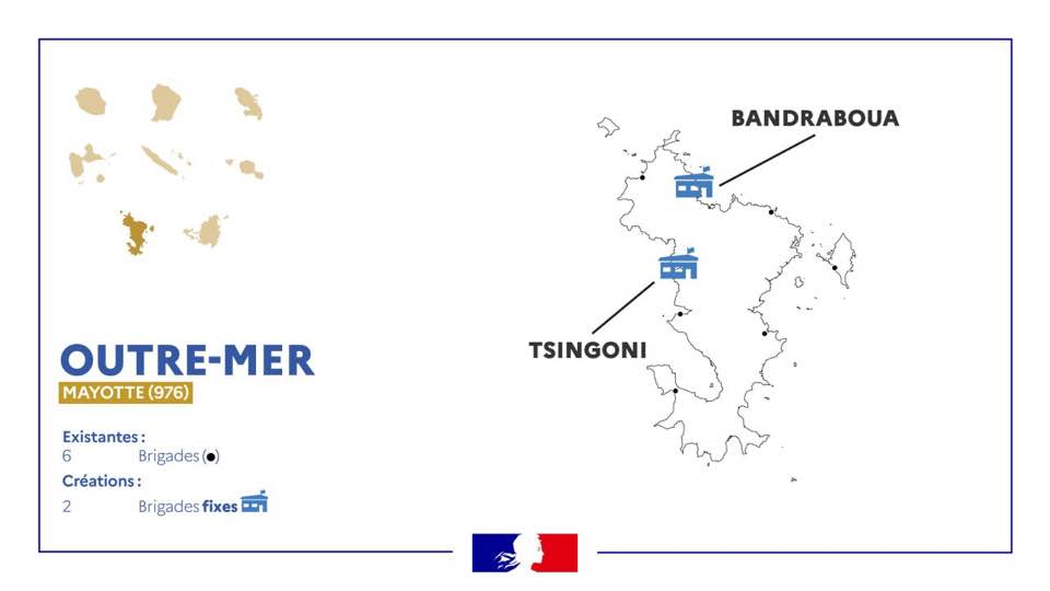 Nouvelle brigade de gendarmerie à Dzoumogné et à Combani