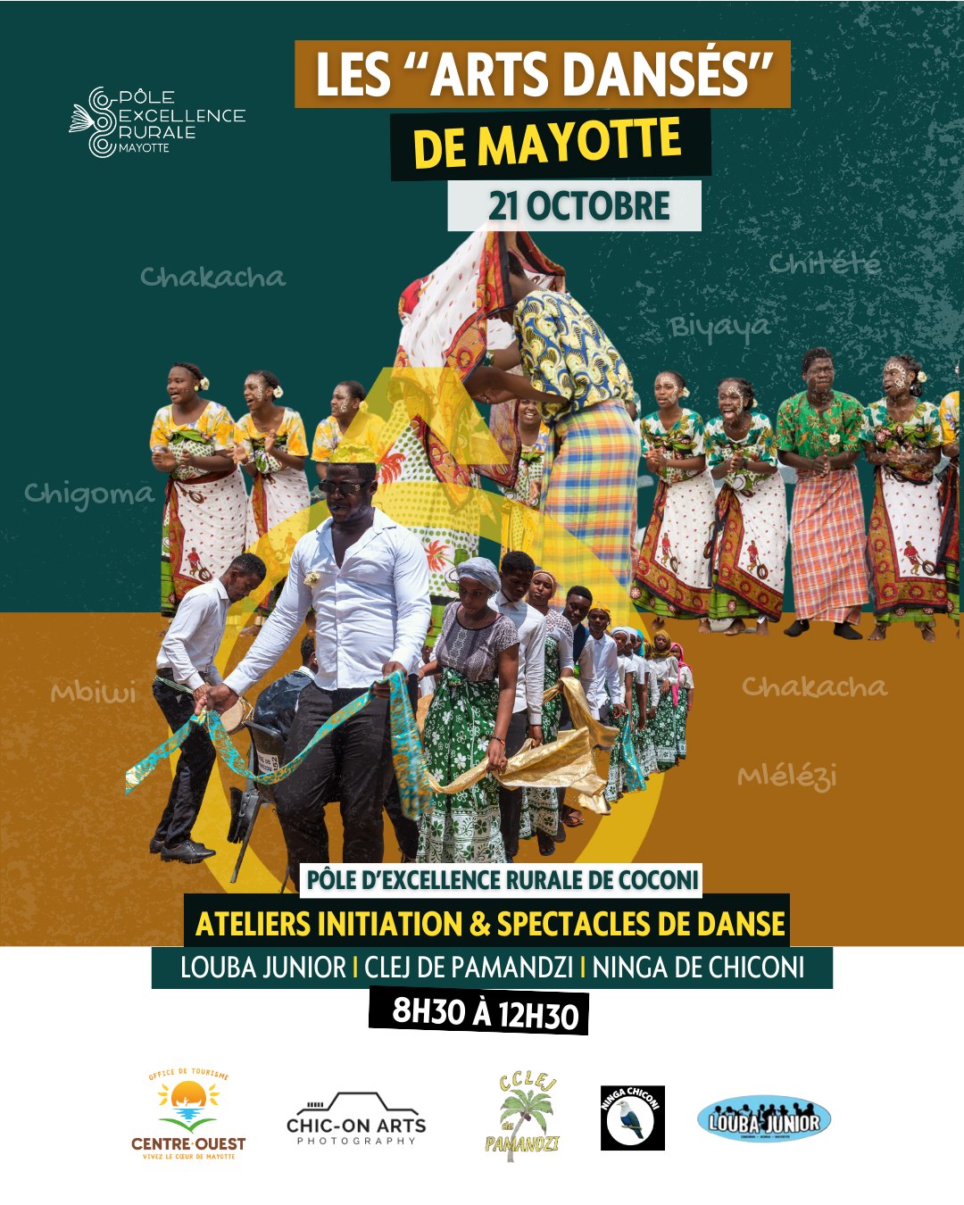 Les “arts dansés de Mayotte” au Pôle d’Excellence Rurale de Coconi