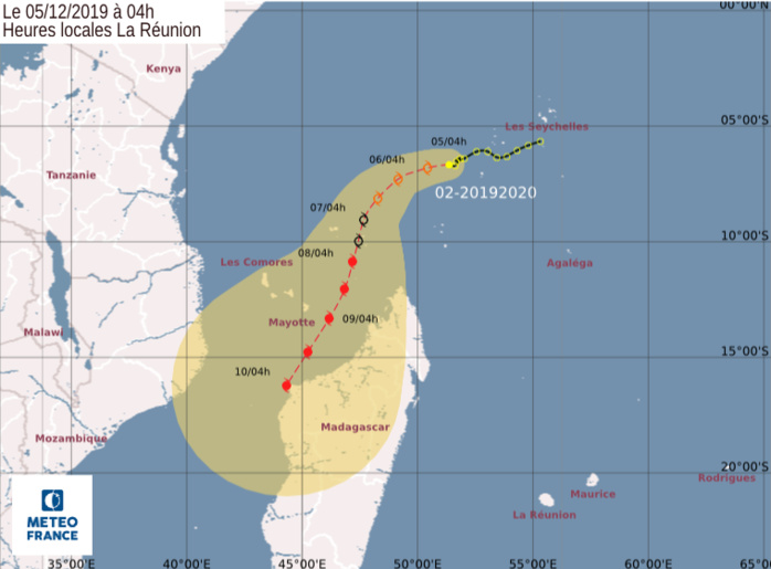La météo risque de se durcir pour Mayotte