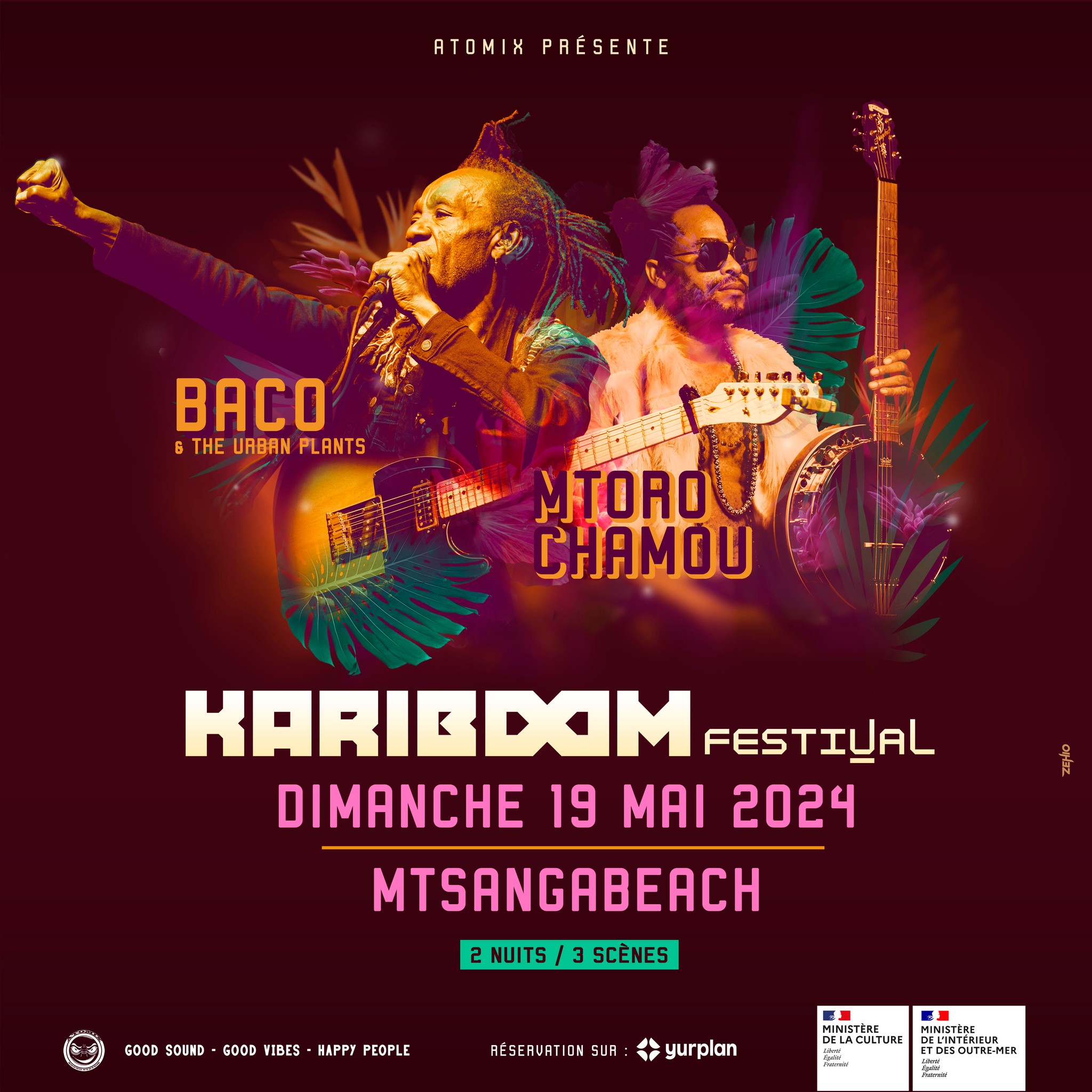 Atomix Sound System annonce la 9ème édition du festival KARIBOOM