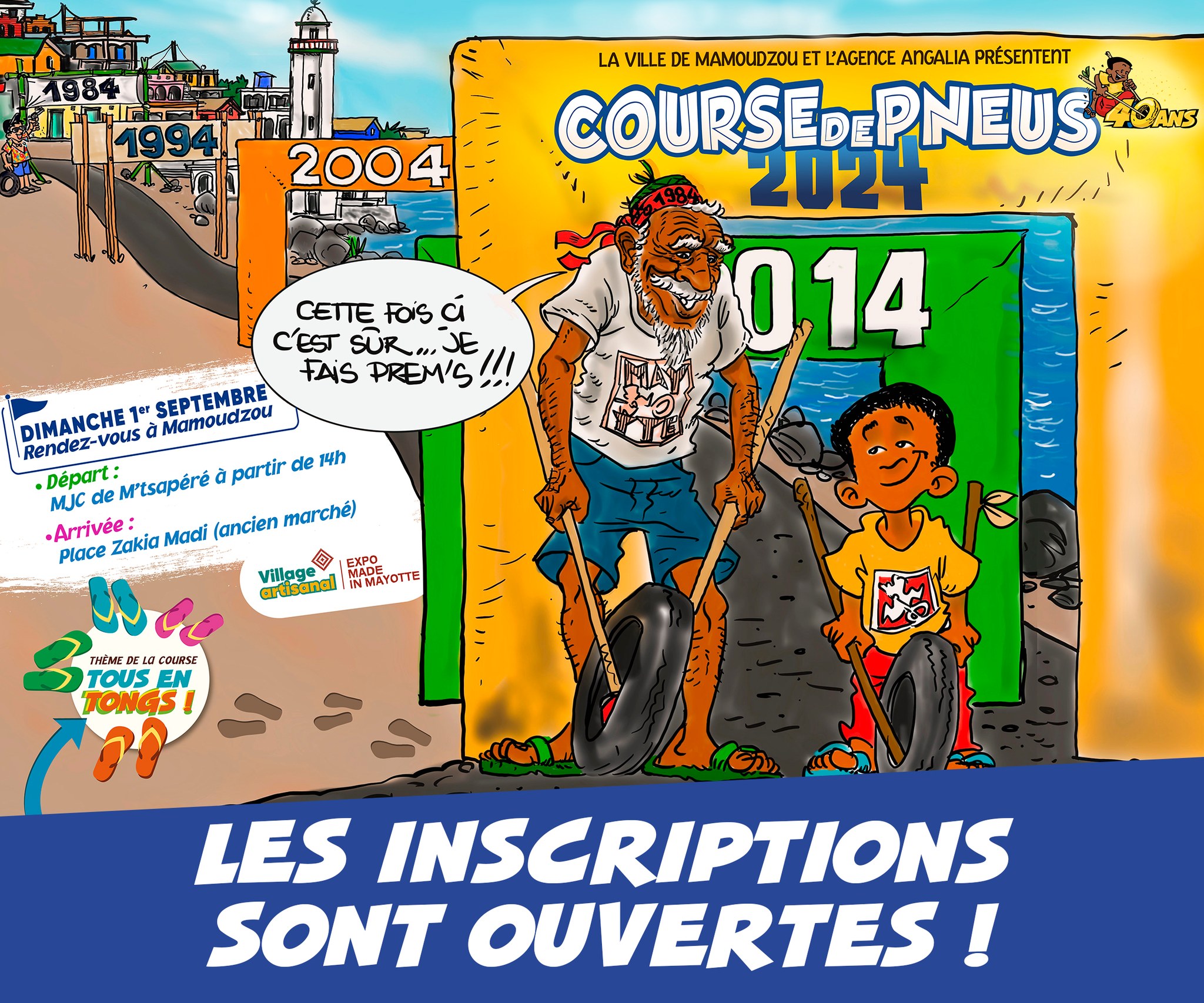 Course de pneus 2024 : top départ pour le lancement des inscriptions pour le tirage au sort