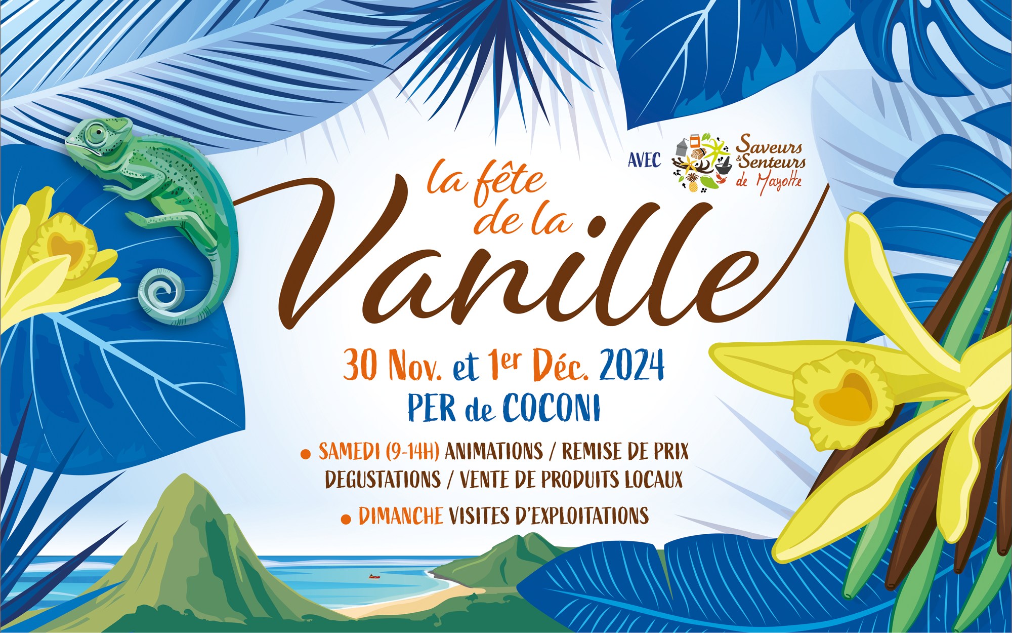 La Fête de la Vanille revient les 30 novembre et 1er décembre !