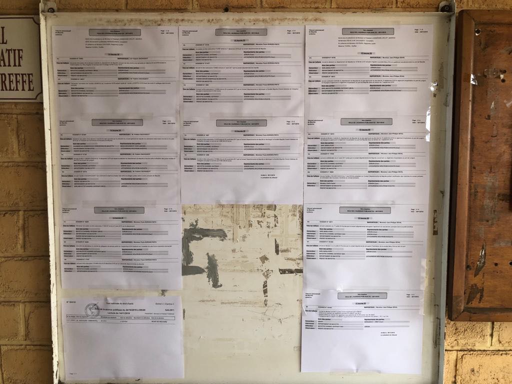 23 affaires mêlant MCG sont actuellement jugées au tribunal administratif