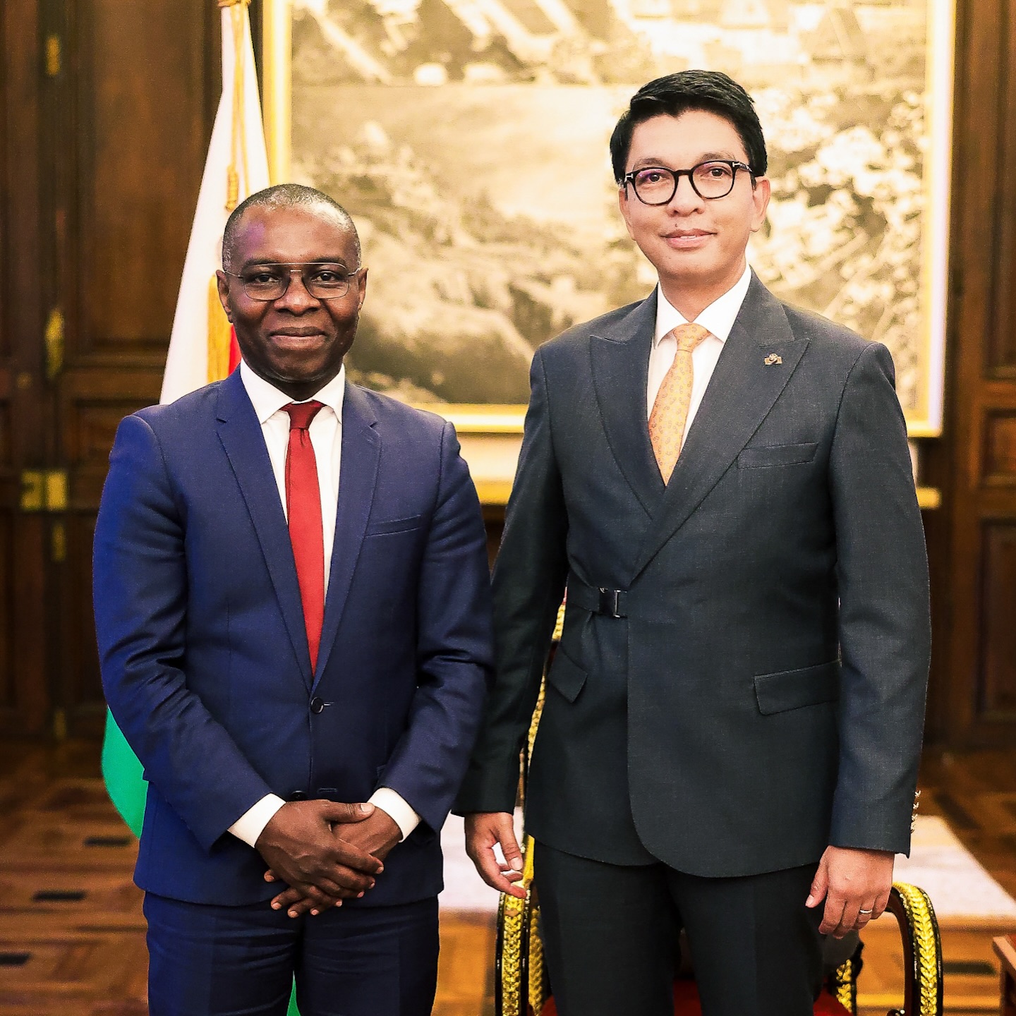 Le ministre Thani vient de s’entretenir avec le Président de la République malgache