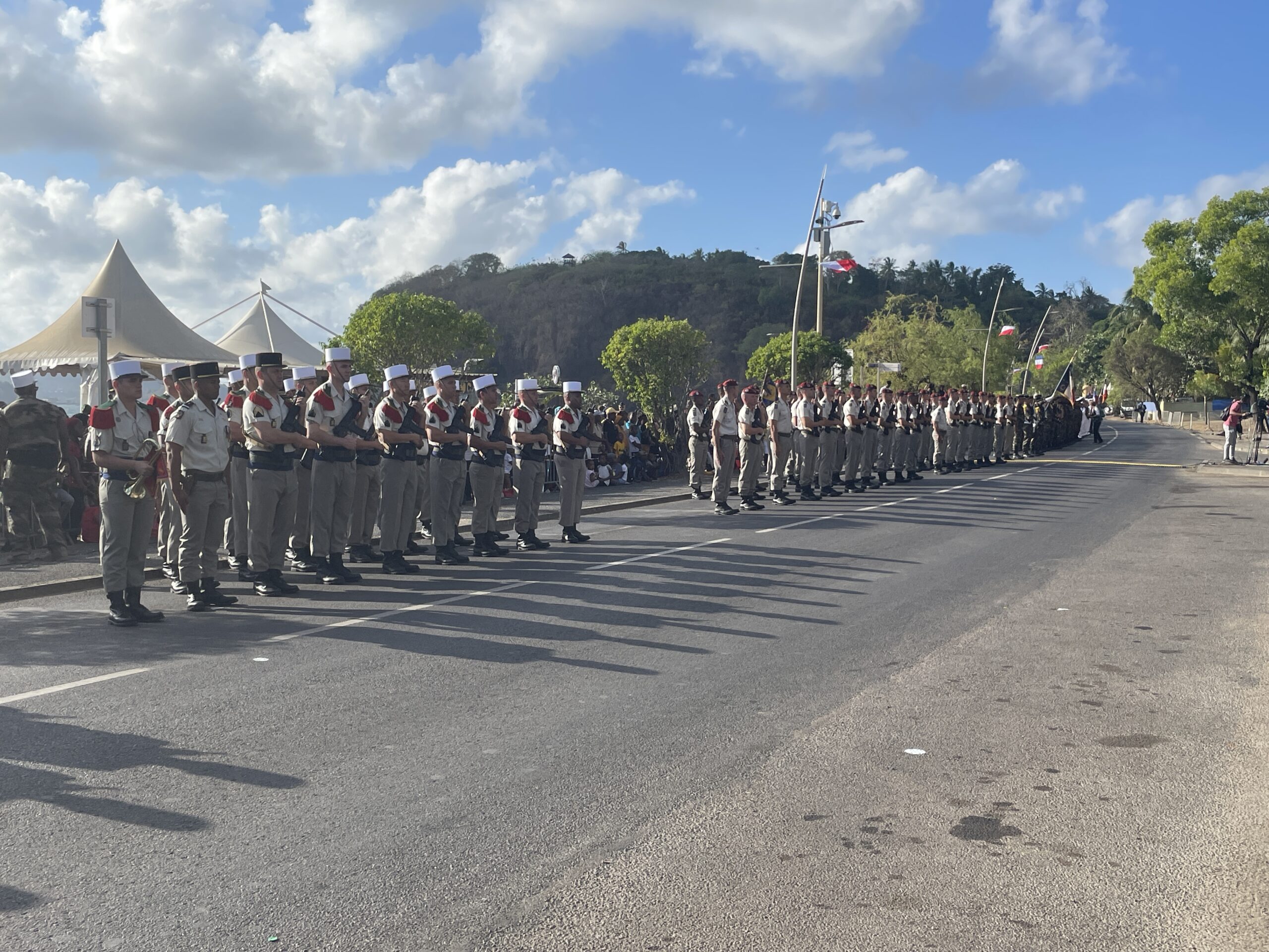 Mamoudzou : réglementation de la circulation et du stationnement à l’occasion du défilé militaire du 14 juillet et de sa répétition