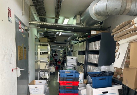 Droit de retrait des agents des archives du CHM pour leurs conditions de travail (photos)