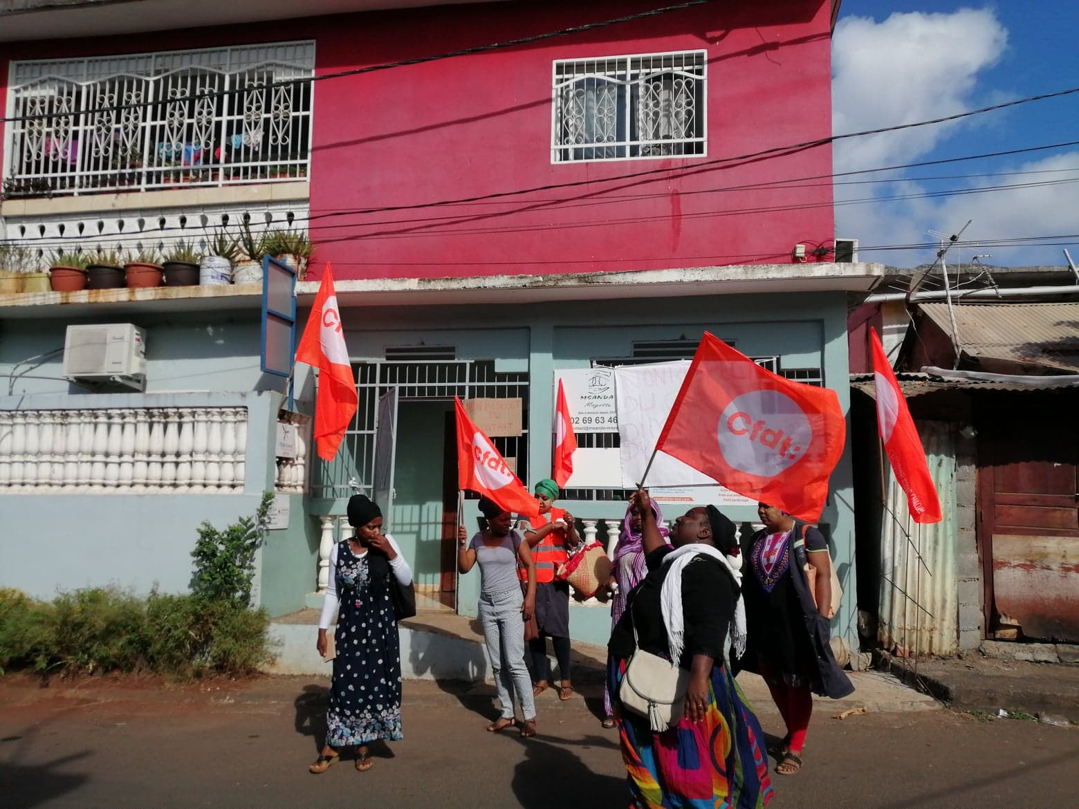 Grève chez les salariés de l’association M’sanda