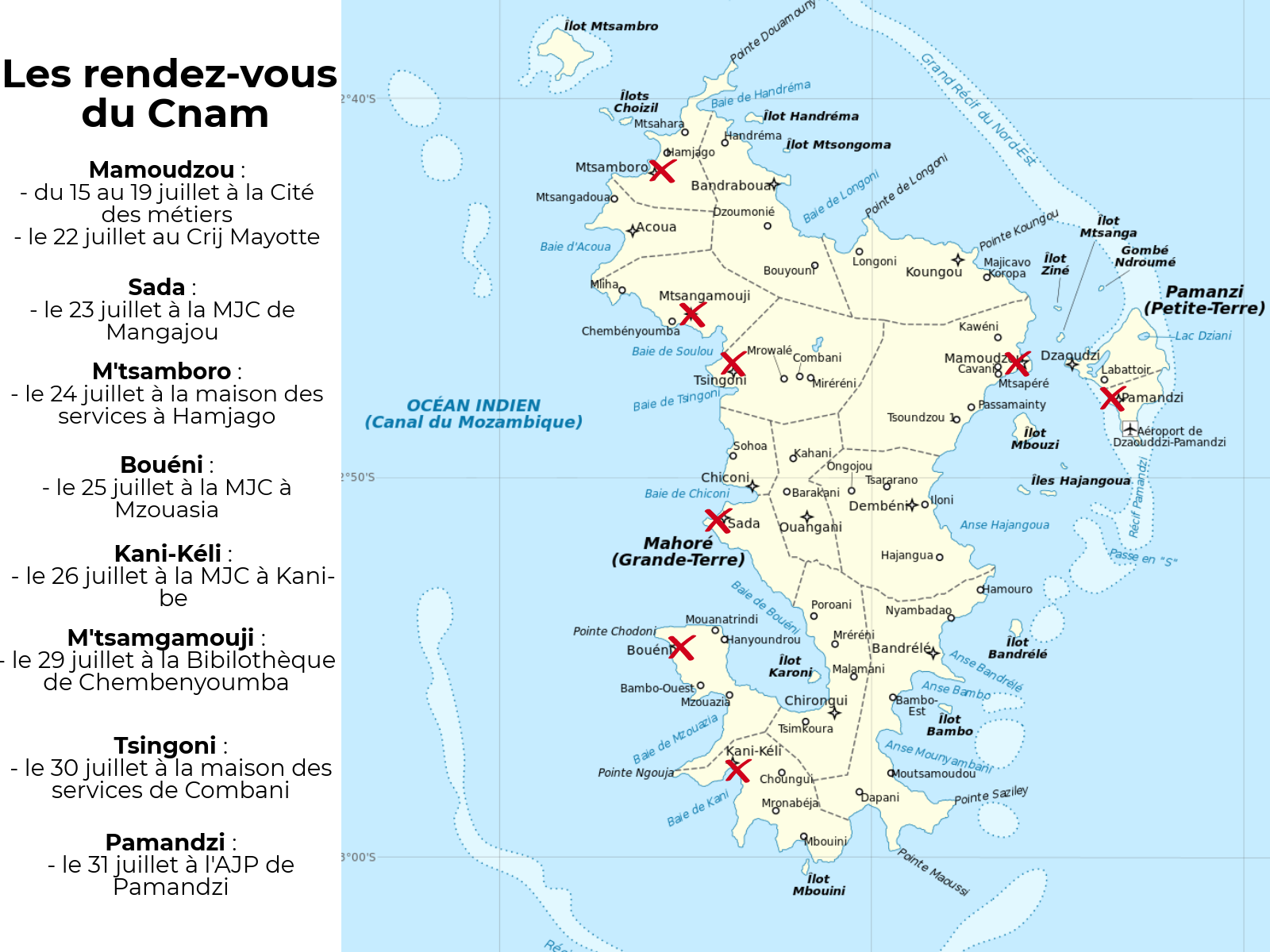 Le Conservatoire national des arts et métiers veut se faire connaître à Mayotte