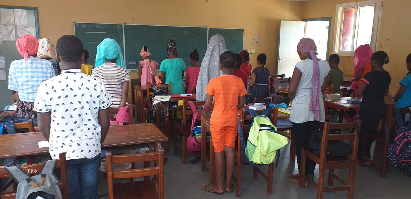 Hommage et minute de silence