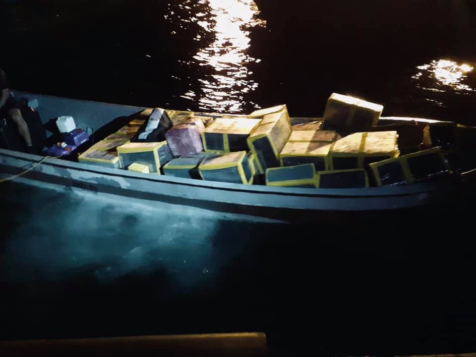 2000 cartouches de contrebande saisies en mer