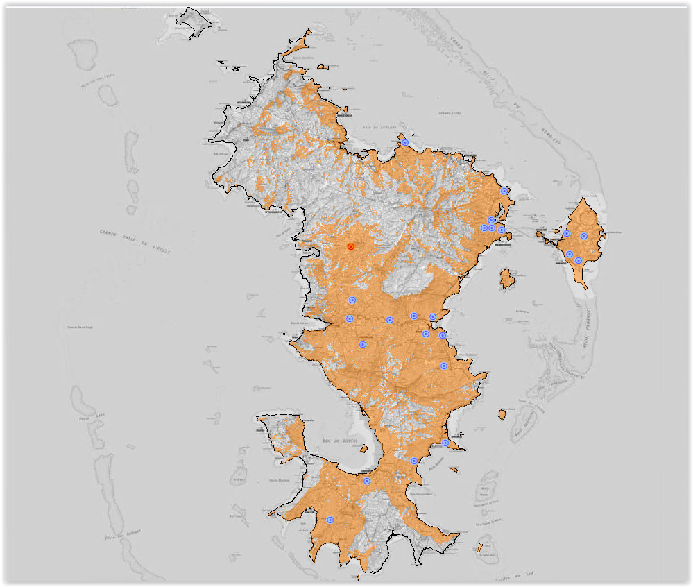 Orange rétablit la connectivité pour 75% du territoire