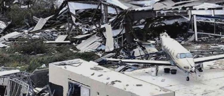 L’aéroport de Saint-Martin complètement détruit !