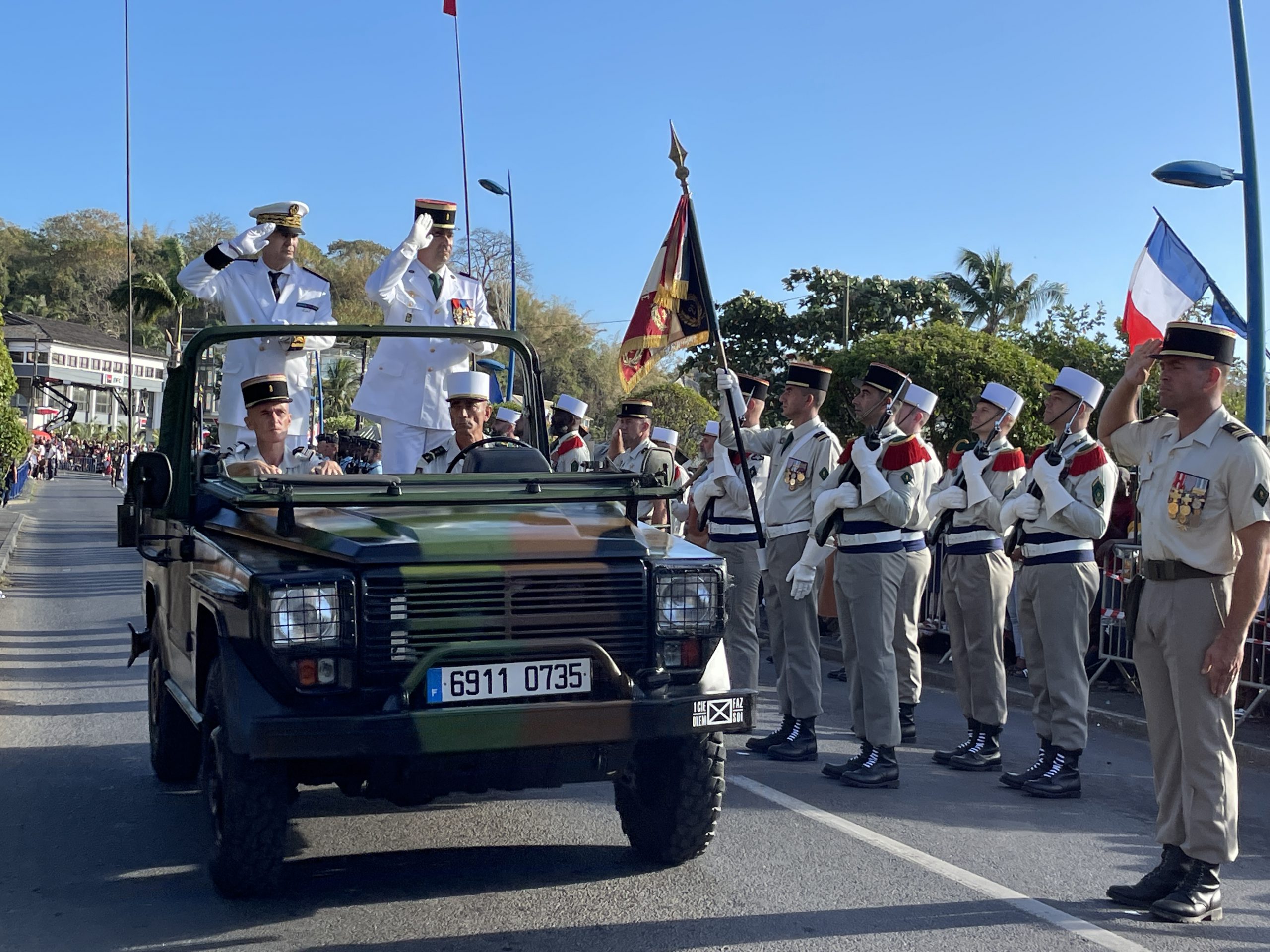 Un défilé du 14 juillet impeccable