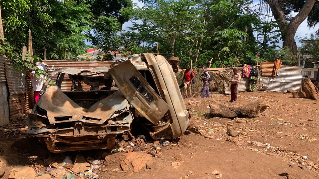 Les abords de Solidarité Mayotte à Cavani sont dans un état inquiétant pour la santé publique