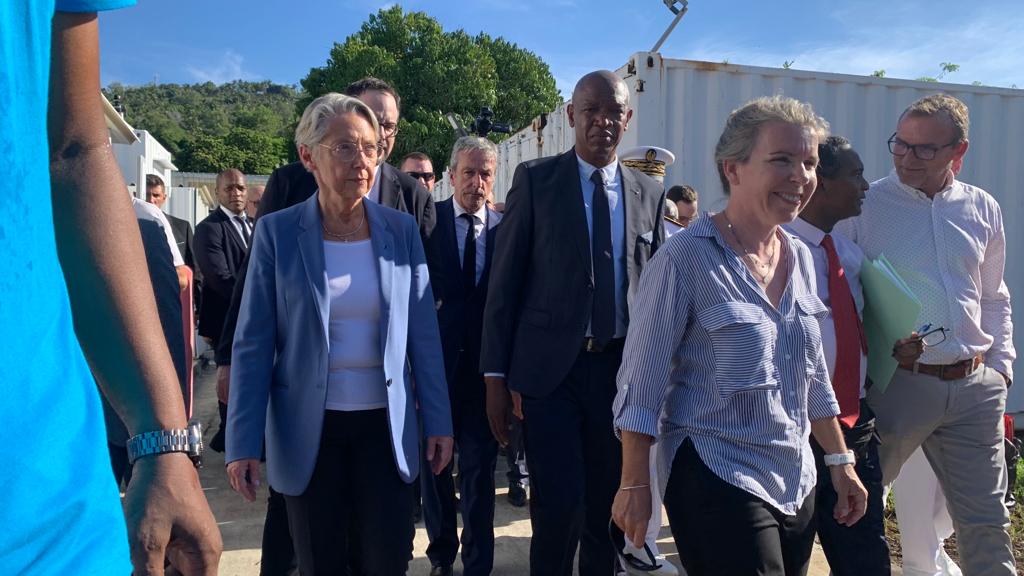 Retour sur les annonces : Elisabeth Borne à l’usine de dessalement