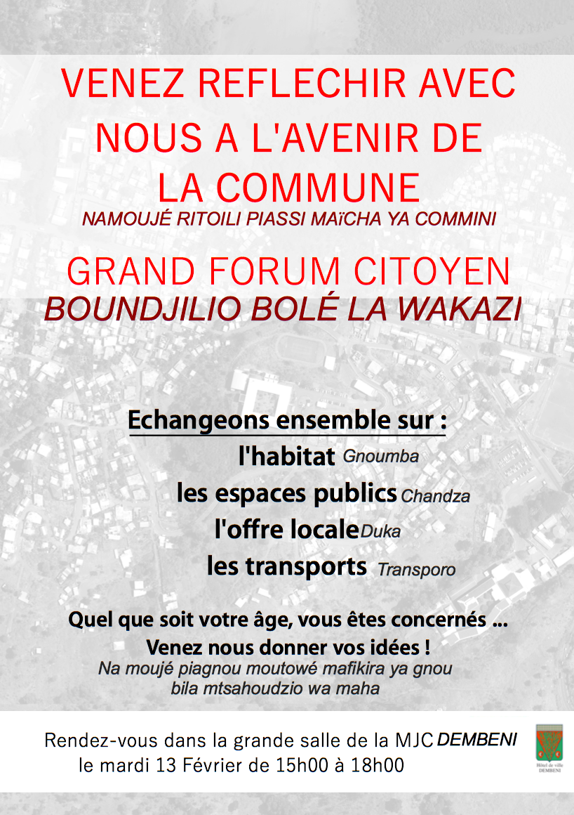 Lancement du projet “BASSI BANGUÉ” à Bouéni