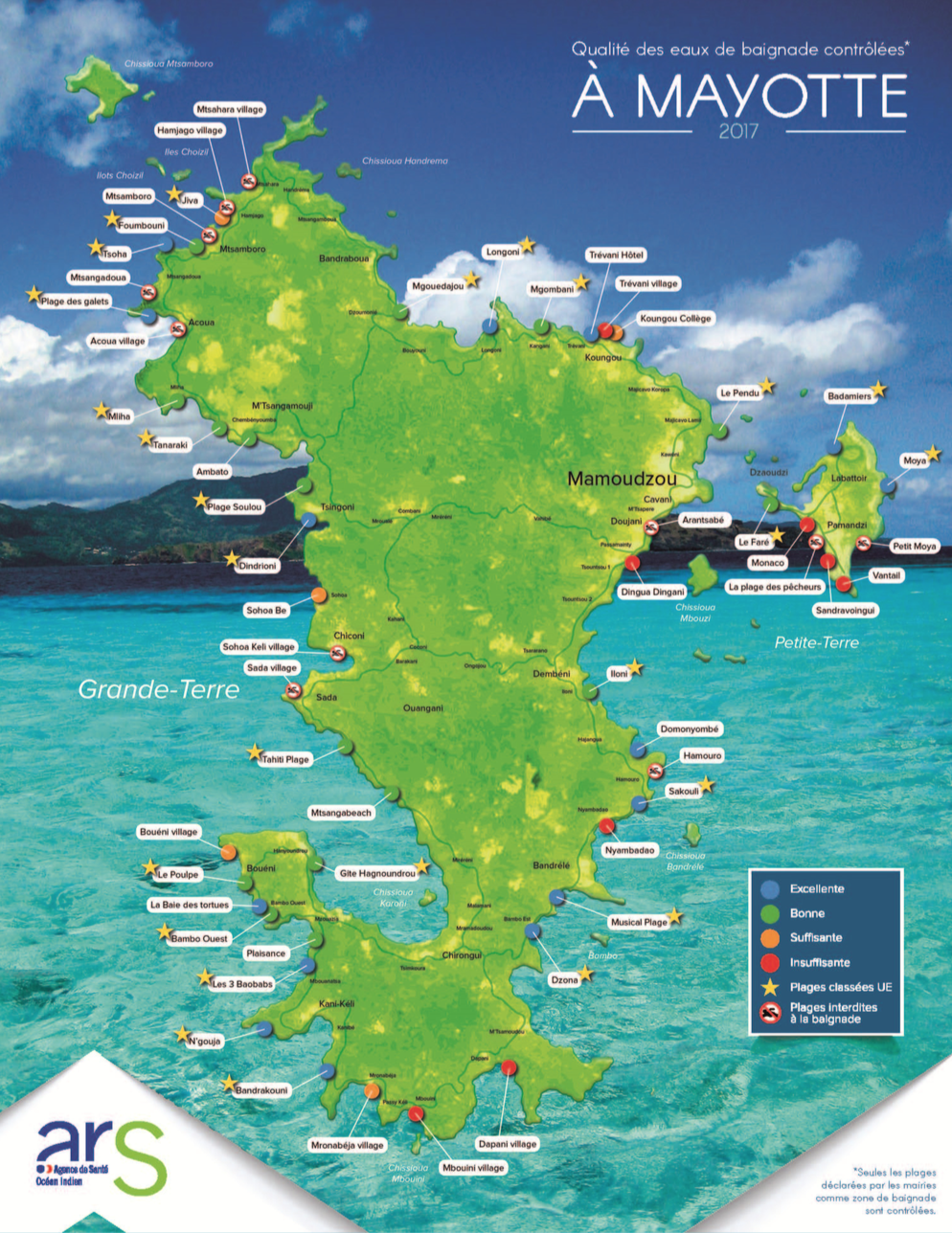 11 sites restent fermés à la baignade en raison de leur mauvaise qualité