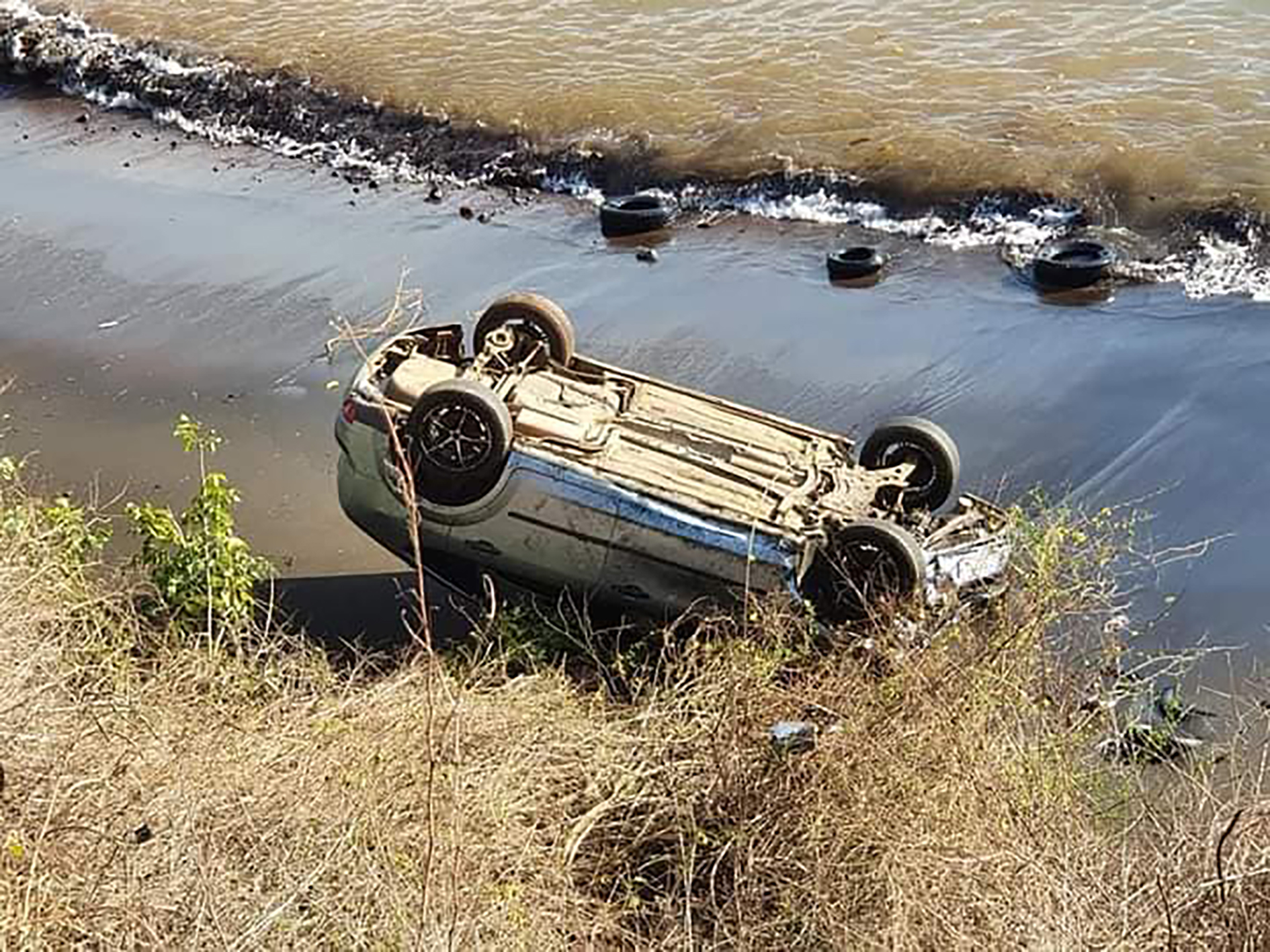 Un accident spectaculaire