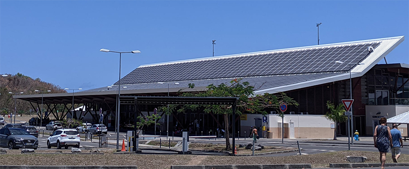 Inauguration centrale photovoltaïque toiture aérogare « Djema 1 »