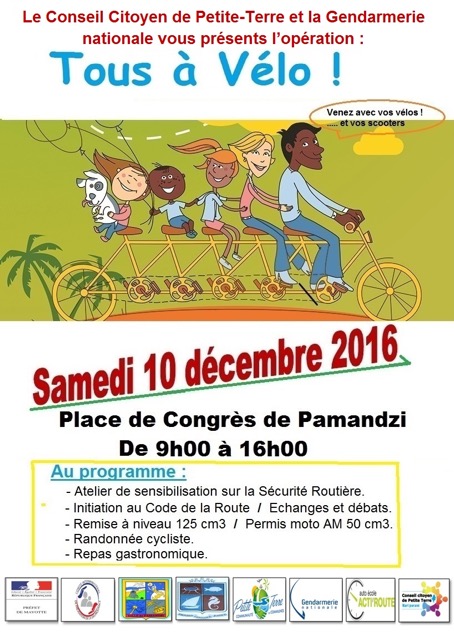 Pamandzi : “Tous à vélo !”