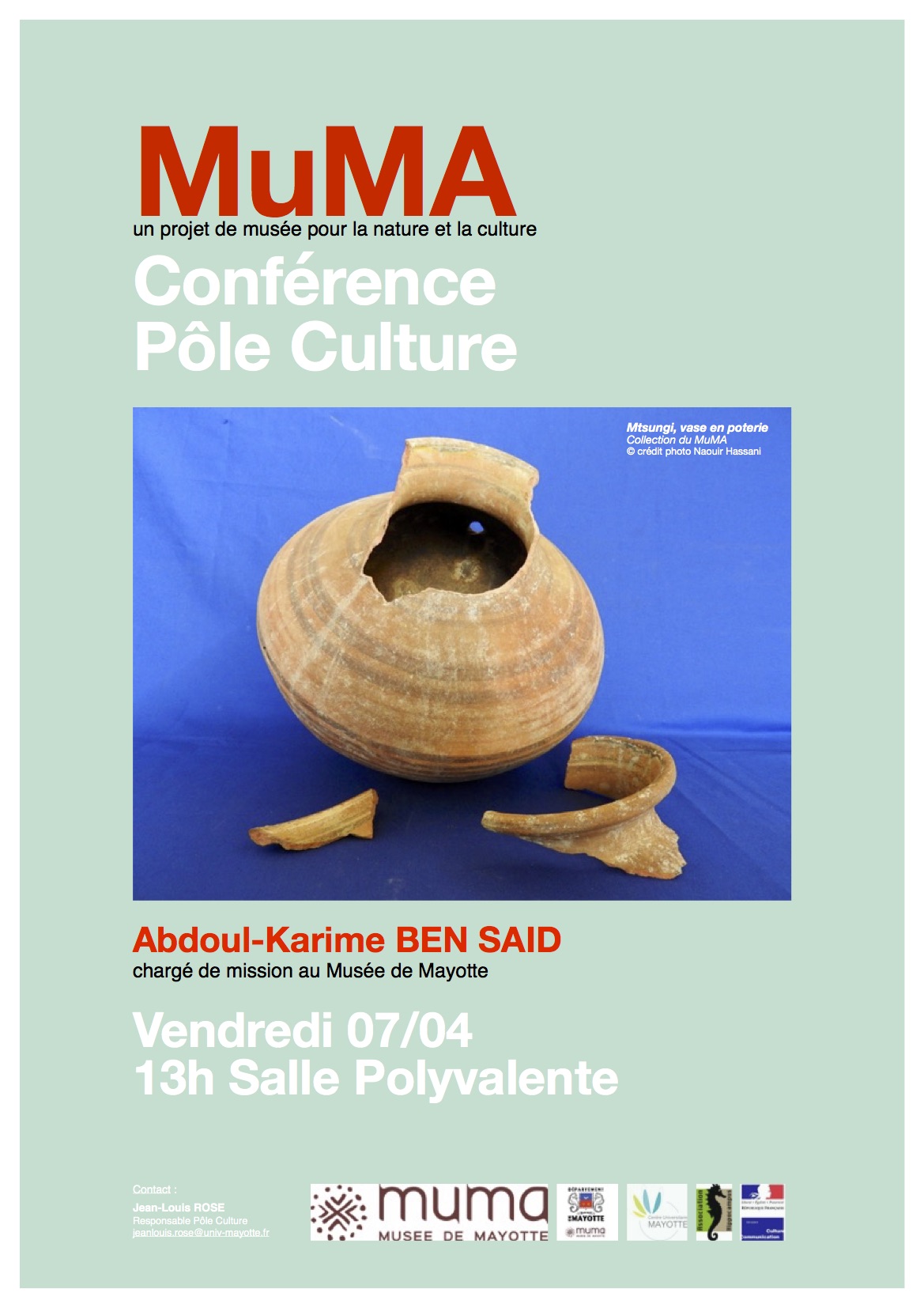 Le Pôle Culture du CUFR célèbre le MuMa