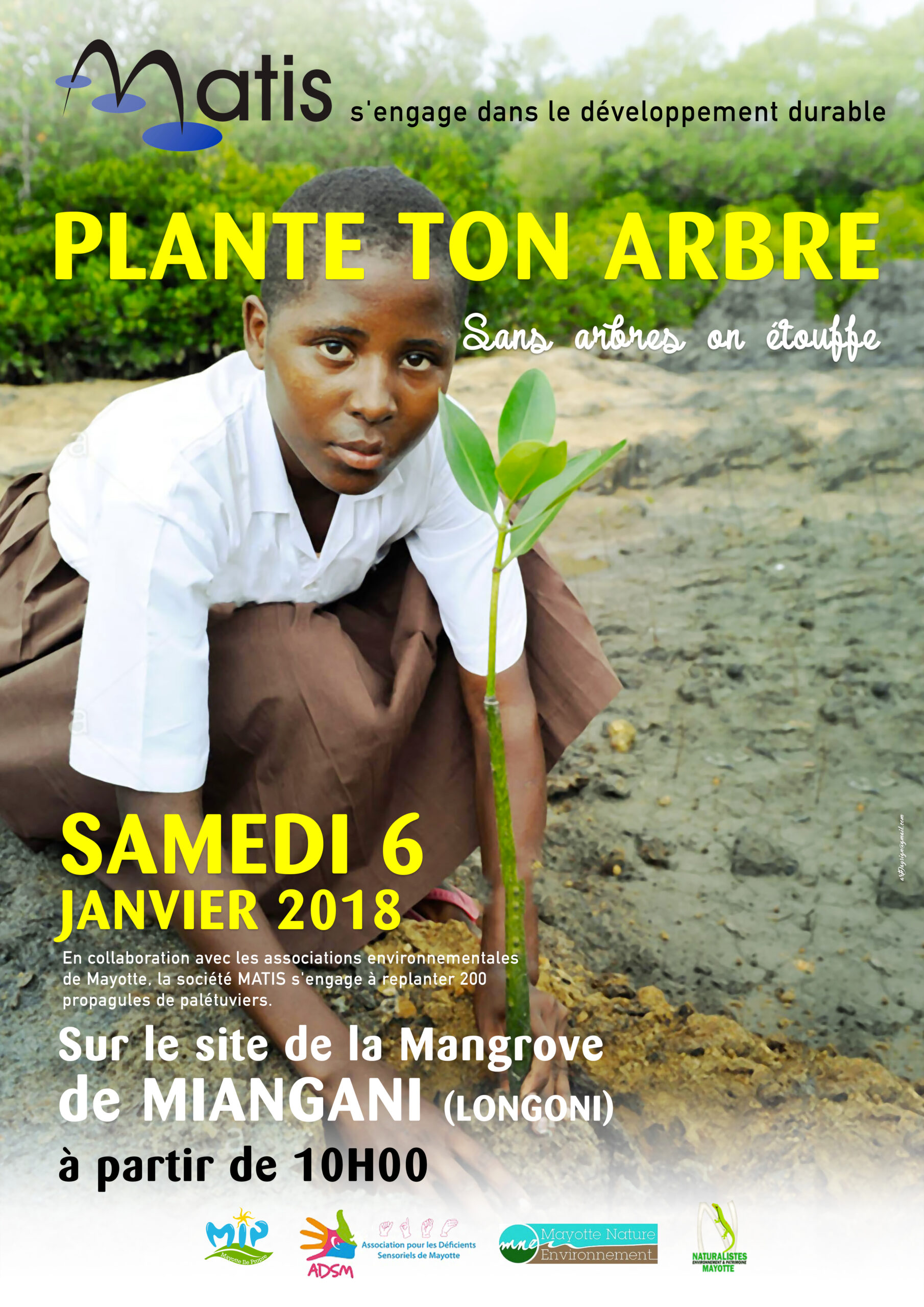 Matis s’engage : “Plante ton arbre” le 6 janvier