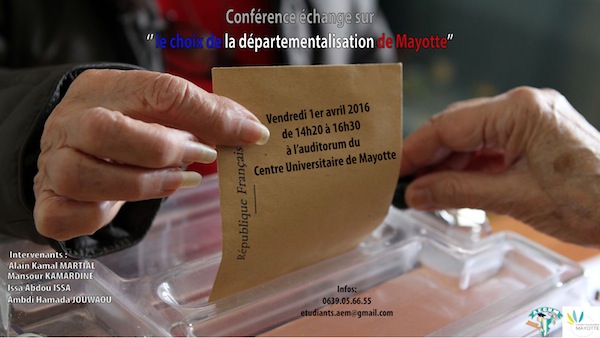 Conférence-échange sur “le choix de la départementalisation” au centre universitaire