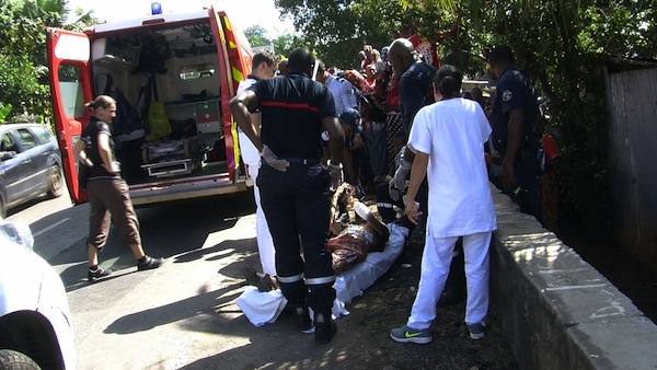 Agression au couteau