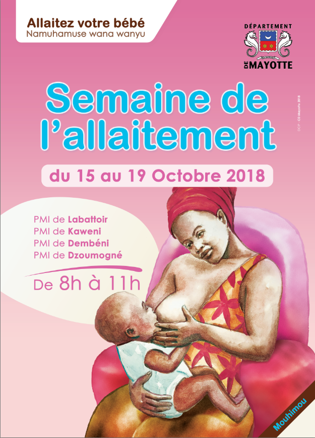 Semaine de l’allaitement maternel : information et sensibilisation sur les bienfaits dans les salles d’attente des PMI