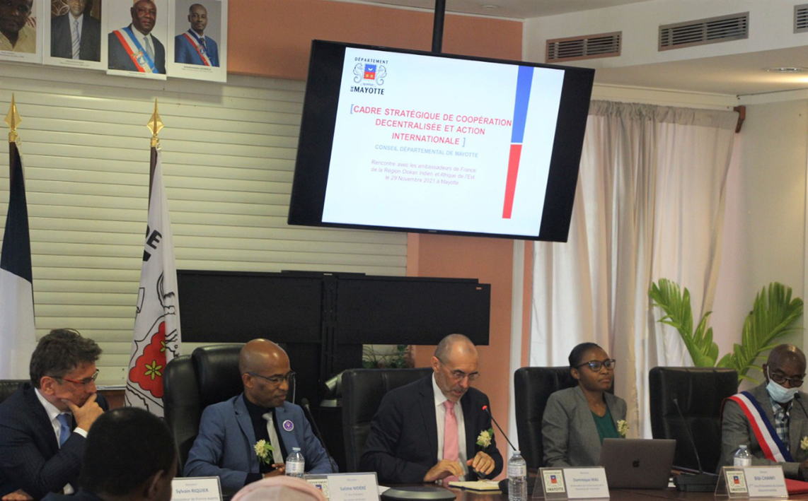 Mayotte a reçu les ambassadeurs des Comores et des Seychelles