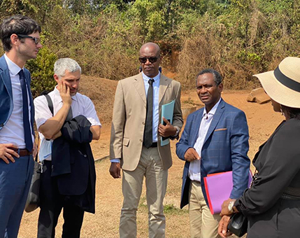 Une délégation du ministère de l’Outre-Mer au chevet de l’eau