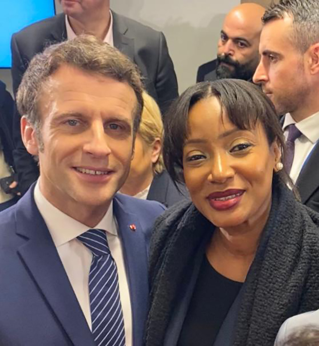 Amina Hariti nommée co-correspondante pour la campagne d’Emmanuel Macron