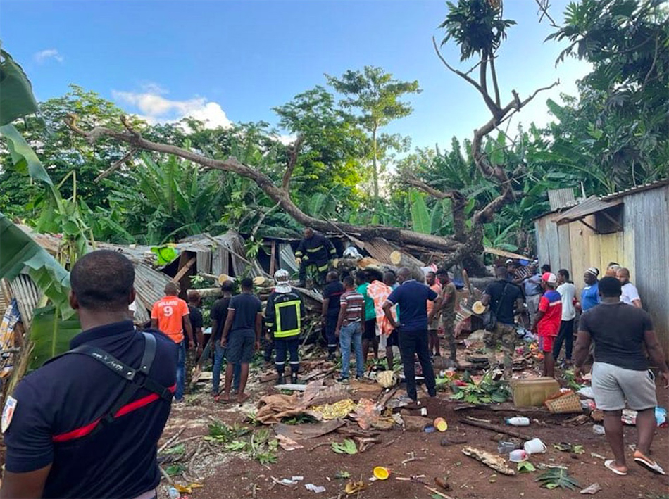 Une jeune fille âgée de 14 ans meurt écrasée par la chute d’un arbre à Combani