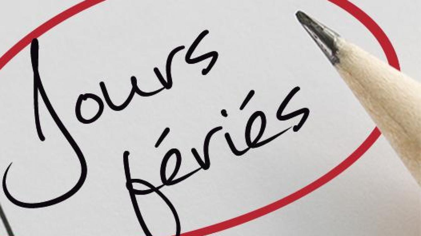 Carton plein des jours fériés 2019