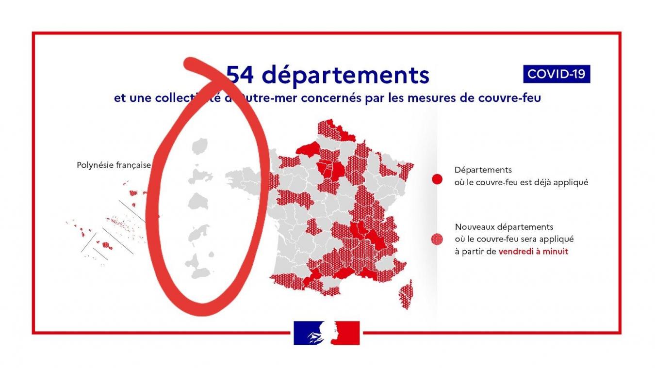 Stupeur, le gouvernement présente les DOM à l’envers