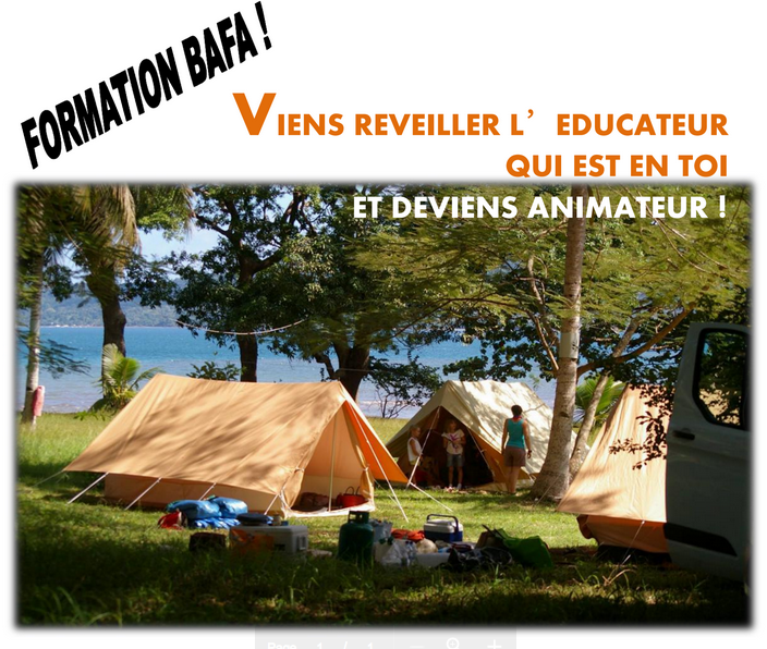 Formation BAFA : des places disponibles