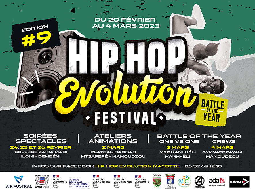 Le festival Hip Hop Évolution est de retour pour sa 9ème édition