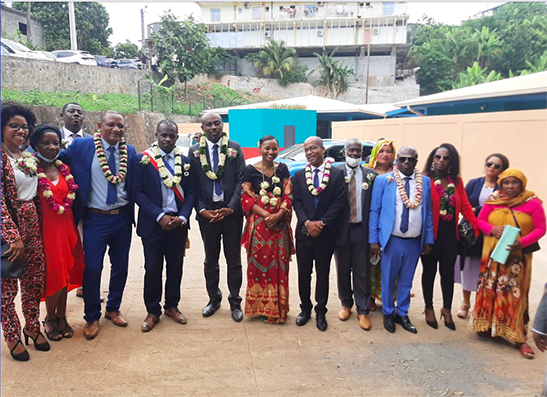 Ousséni Ben Issa en visite cantonale à Chiconi