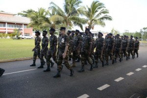 BSMA : Présentation au drapeau