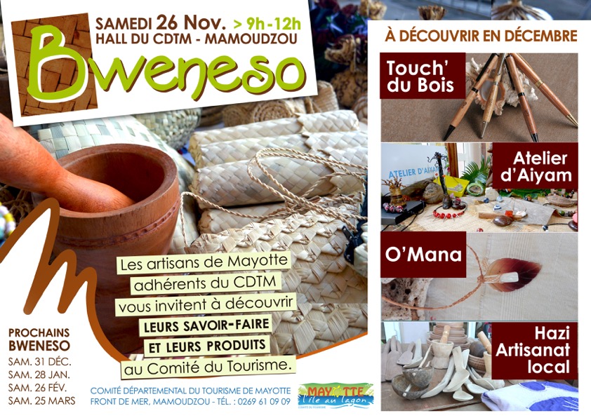 Le CDTM poursuit sa promotion des artisans locaux avec “Bweneso”