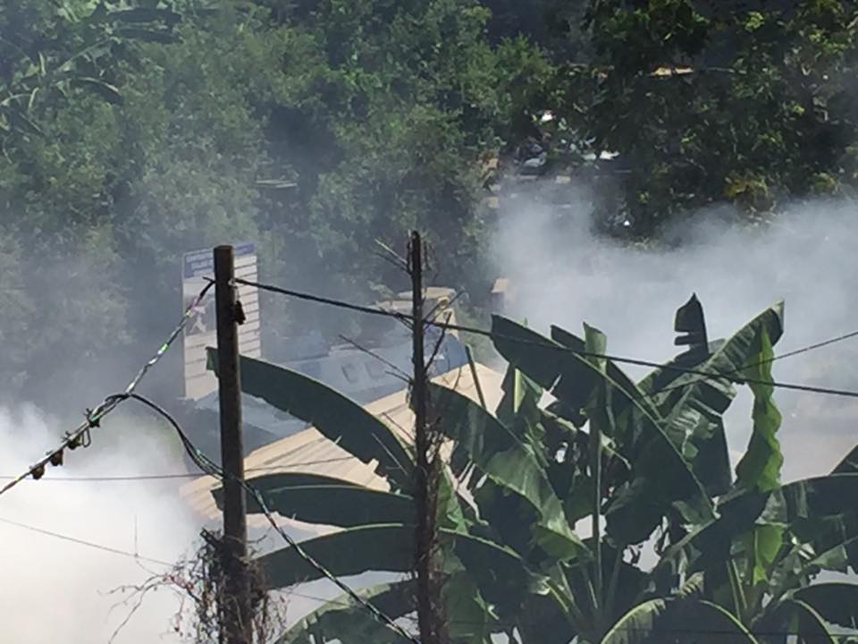 Carrefour de Barakani sous les gaz lacrymogènes (photos)