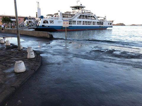 Programme des barges pendant les grandes marées