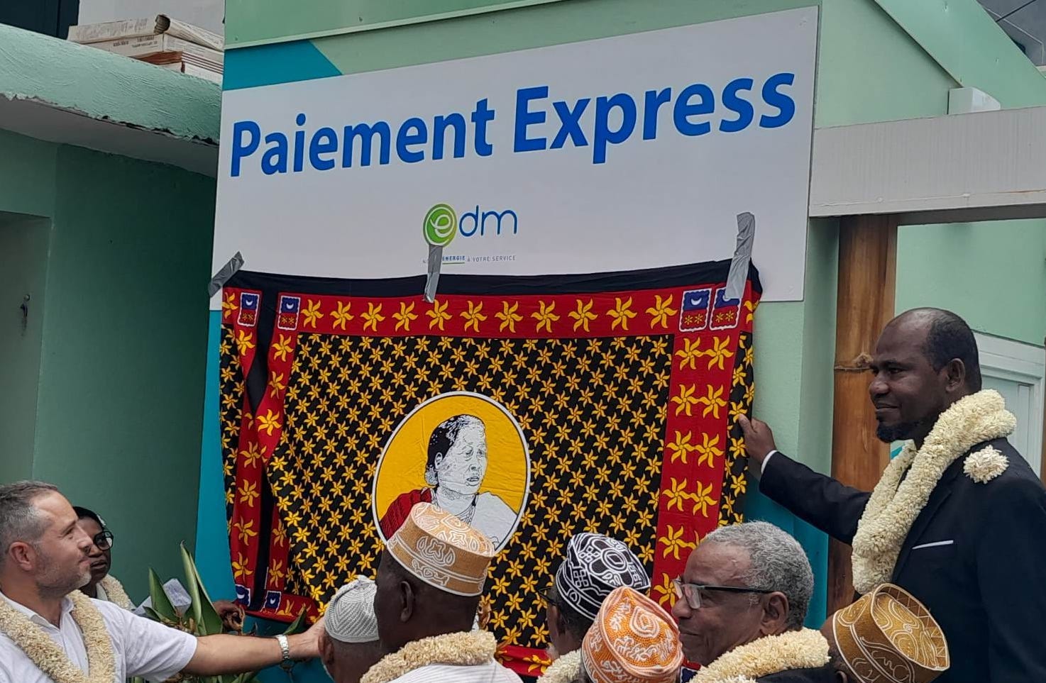 M’tzamboro : La borne de paiement EDM enfin opérationnelle