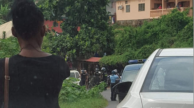 L’intervention des gendarmes à Ongoujou (photo)