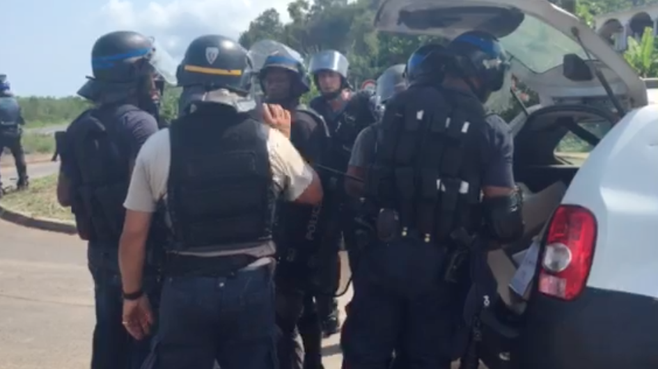 Vidéo sur l’intervention de la gendarmerie mobile sur la Rocade