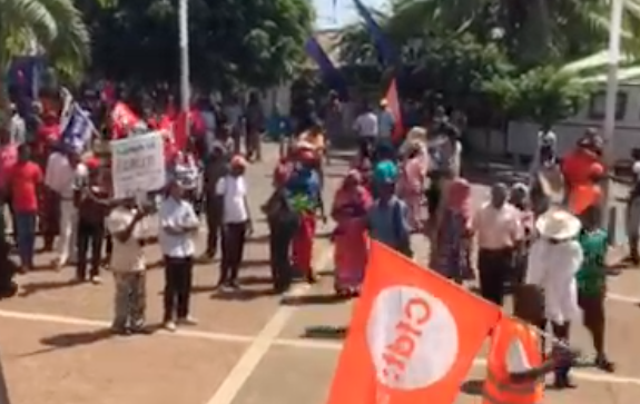 Grève : passage au vice rectorat, CHM…