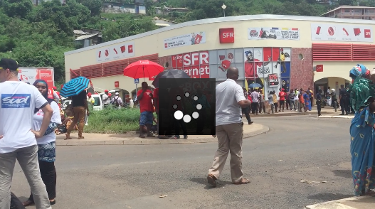 Le rond-point SFR débloqué