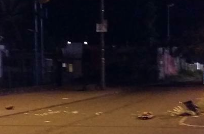 Barrage à Bandrélé (21h54)